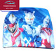 Vinoa swimming cap for children, boys and girls, universal cloth style that does not strangle the head, cute cartoon baby child cloth cap, Ultraman swimming cap, Ultraman + sapphire blue swimming goggles (with earplugs and nose clip)