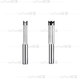 Diamond woodworking square eye drill bit dovetail knife round tenon drill bit swing drill woodworking high speed steel drill bit opening drill bit 100*H7*2T