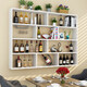 Zhong Zhanggui wall-mounted wine rack simple wine cabinet multi-layer restaurant wall wine rack hotel creative hanging wall cabinet storage rack bookshelf white three-layer 100x100 deep 20cm