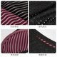 LPCSS Men's Striped Thong Modal Sexy Underwear Fashion Back Piece Ice Silk Mesh Men's T-Pants High-Looking Black + Burgundy L_100-120Jin Jin is equal to 0.5kg