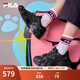 FILA Cat Claw Shoes 4th Generation Women's Shoes Dad Shoes Couples Sports Shoes Retro Fashion Casual Shoes Mesh Breathable Women's Black-BK 39