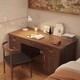 Jingpei Logistics Solid Wood Computer Desk Bedroom Home Desk Student Writing Desk Office Simple Desk Solid Wood Ecological Board - Wilderness Five Drawing 120*60*73
