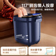 Royalstar Foot Bath Bucket Constant Temperature Heating Automatic Massage 2025 Foot Bath Bath Foot Bath Bucket Insulated Foot Massage Bucket Intelligent Over-Calf and Over-Knee Foot Bath and Massage All-in-One Machine for Women Touch Digital Display Leakage Protection + Removable and Washable Massage Plate + Blue Light Antibacterial 2025 New Upgrade 118 Lying Soak Gift for Elderly Parents