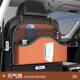 Car Seat Back Storage Bag Multifunctional Hanging Bag Car Storage Box X/X1/X7/X5/i Series 5 Series 1 Series Yuanqi Orange - Multifunctional Backseat Storage Bag BMW 5 Series