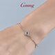 GsunGPT950 platinum four-leaf clover bracelet for women, platinum fashionable shiny five-flower bracelet, can be customized as a gift for your girlfriend. Priced by gram, please contact customer service before bidding.