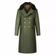 Military coat with velvet and thickening in winter, Northeastern subzero cold storage cold-proof clothing for men and women, old-fashioned cotton coat, labor protection cotton jacket, military green cotton lining, thickened and cold-proof style <Cotton content is far ahead>
