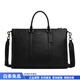 COACH Fashionable and Versatile Trend 42 Goose Briefcase Large Men's Christmas Gift Black Basic Pack (Bag + Dust Bag)