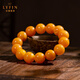 Layun Feiyin 7A natural demon flower beeswax bracelet for men with Russian material presbyopic wax flowing pattern rosary can be collected as a high-end gift. 7A high-end presbyopic wax 14-14.5mm (with certificate)
