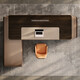Boss desk desk desk boss desk boss desk boss desk boss desk president desk president desk E0 environmentally friendly North American walnut veneer 2.4M single cabinet