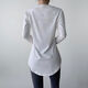 Pilates yoga wear butt-covering top long-sleeved mid-length waist slimming sports quick-drying t-shirt fitness wear for women temperament white short-sleeved S S