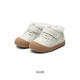 Ying's baby toddler shoes, winter casual cotton shoes, warm and velvet, versatile and comfortable shoes for boys, girls going out, off-white 21