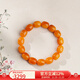 Potala Palace's unique jujube bead beeswax single circle plain circle bracelet for men and women, zodiac year transfer bead amber bracelet as a gift for boyfriend L254025 - beeswax bracelet
