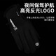 Autumn and winter cycling gloves, fishing, outdoor sports, velvet for cold protection and warmth, raw edge zipper flip, two-finger black M