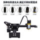 Laser engraving machine small portable desktop fully automatic engraving machine wood plastic metal small red light marking machine (single-arm model)