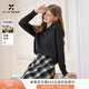 Xiangying Gray Lapel Sweater Women's 2025 Winter New Relaxed Pullover Loose Wool Sweater Top Dark Gray L 165/88A/110-125Jin Jin is equal to 0.5 kg