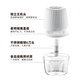 Wanzhuang cordless electric garlic masher, small cooking machine, garlic and minced meat artifact, color box, free charging cable, capacity 250ml-3-leaf knife