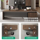 Semphia desk boss desk modern simple executive desk executive manager desk office desk and chair combination office furniture 1.8 meters boss desk long cabinet