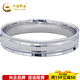 China Gold (CHINA GOLD) Platinum solid solid CNC three-ring ring (width is about 3.8-4.2mm, thickness is about 1.2mm) Platinum solid solid CNC three-ring ring (about 4.75g)