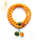 Yogurt Natural Amber Raw Stone Beeswax Bracelet Women's Jade Heather Southern Red Accessories Chicken Butter Yellow Full Honey Bracelet Beads 8mm