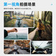 Zhong Zhanggui's chest mobile phone fixed bracket first person perspective shooting equipment mobile phone chest strap bracket fishing road chest strap + rotating mobile phone clip + extension arm + anti-shake rope