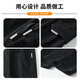 Baleno S&K series velvet thickened overalls men's autumn and winter new youth trousers pure cotton straight casual pants dark gray regular XL 125-145Jin Jin equals 0.5 kg