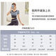 Summer Slim Fake Two Piece Pilates Yoga Short Sleeve Top Women's Quick Dry Running Training Fitness Clothing Set Blue - Short Sleeve Fixed Chest Pad 2XL 2XL Size 130 Jin Jin equals 0.5 kg -145 Jin Jin equals 0.5 kg