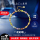 IL&CO Youke Light Luxury 925 Silver Multi-Color Gemstone Bracelet Women's Colorful Bracelet Birthday Valentine's Day Gift for Girlfriend and Wife