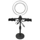 Mobile phone live broadcast photography bracket desktop photo beauty ring light portable selfie lighting dual camera fill light A116 cantilever bracket (tablet clip) car accessories