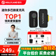 MOMA Wireless Microphone Mammoth LARK A1 Dopamine Mini Radio Microphone Video Outdoor Noise Reduction Interview Recording Singing Douyin Anchor Live Equipment Mobile Phone Microphone Star Black Apple 14 and below One to One Beijing and Warehouse Nearest Delivery Standard