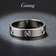 GsunG platinum men's ring PT950 couple's ring wedding ring platinum women's matte ring customized with different weights and widths contact customer service
