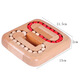 Plane ball maze game Kongming Lock Luban Lock Intellectual Rubik's Cube Unlocking Science and Education Wooden Toy Plane Ball