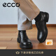 ECCO Derby Shoes 2025 Autumn New Business Leather Shoes Men's Height Height Wedding Shoes City Seoul 522364 Black 52236401001 41