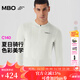 MBO summer men's long-sleeved cycling jersey C140 versatile road cycling top warm snow white L