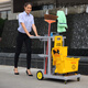 Chaobao (CHAOBAO) Baiyun Chaobao D-11 multi-functional cleaning trolley hotel room linen cart property cleaning tool cart property-specific A package extra thick cover with gray color please contact customer service
