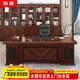 Rulan simple modern boss desk Chinese style office desk high-end president desk executive desk office desk and chair combination 1.6 meters single table