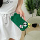 Yusenyi Cucumber mobile phone funny arm cucumber elf Apple 16promax mobile phone case 16/15/14/13/12pro anti-fall 16pro cucumber elf green single shell Apple 14pro