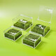 A piece of lawn, mini lawn, moss box, office desktop, green plants and potted plants, creative table, healing micro-landscape, mini private lawn (with fat sheep + watering can + maintenance guide)