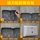 Shantou Lincun Fengjie bathroom toilet hand towel box wall-mounted punch-free paper towel holder kitchen oil-absorbing tissue paper box FQ-604-B transparent punch-free paper towel box