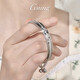 GsunG platinum bracelet for women, PT950, three-ring platinum bracelet for women, stylish and shiny. Priced by the gram. Contact us before bidding.