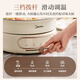 Midea multi-function pot, split-type electric hot pot, super-fast boiling roasting pan, electric baking pan, one pot, multi-purpose electric cooking pot, special pot for hot pot, steaming, stewing, roasting and shabu-shabu all-in-one cooking pot 9.5L multi-function shabu-shabu pot + steamer + baking pan HGE2803
