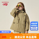 NEW BALANCE children's clothing for men and women 25 years new workwear trendy jacket ND7AF3Z083 Khaki 140