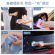JIEYOUJIA fish scale rag glass wipes cleaning scouring pad absorbs water and is not easy to shed lint household kitchen table mirror towel 1 piece unpackaged please be careful when taking photos (colors are random)