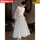 MPPMCK light luxury high-end new Chinese style winter engagement toast dress female bride Xiaoxiangfeng certificate registration white dress day white M