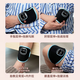 Kang Junhong Hand Rehabilitation Training Device Finger Hand Massager Stroke Hemiplegia Arm Leg Function Electric Five Finger 6 Modes 19 Levels Intensity 3 Levels Hot Compress_Black and Blue