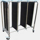 ST stainless steel multi-layer storage rack dust warehouse portable tool cart flat hardware mobile cabinet 350 slot length_400 slots warranty