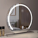 German high-definition LED makeup mirror with light vanity mirror desktop smart home simple master bedroom internet celebrity gold 40 diameter (rechargeable) rotating model