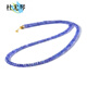 Du Youqin Tanzanite Necklace Women's Blue Purple Gem Bead Bracelet Couple Crystal Bracelet Bare Stone Pendant Clavicle Chain Stone Pearl Necklace Bead Diameter About 3mm - Chain