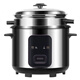 SUDISQR Subo household rice cooker 304 stainless steel 0-coated rice cooker 5L large capacity micro-pressure cooking all-in-one rice porridge multi-functional pot smart reservation old-fashioned rice cooker 4L all-steel body for 3-5 people use free stainless steel steamer