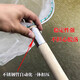 Ultra-dense eye 100 mesh wooden handle stainless steel fishing net copy fish net pocket fish net set fish excrement fishing gear fish pond cleaning 50 cm handle square head single frame