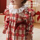 Aqpa Aipa Christmas Adventure Version Children's Autumn and Winter Long Sleeve Covered Jumpsuit Butterfly Pony 80cm
